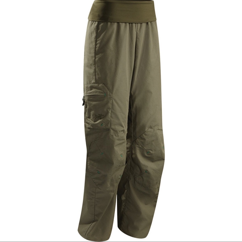 Arc'teryx Olive Green Pants Calyx Pant